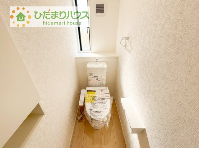 トイレは1F、2F共に完備！取り合いになることがありませんね(^^)/