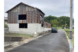総社市山田土地(倉庫あり)の外観