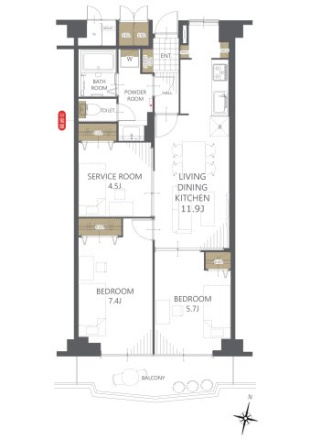 間取り：340000280232