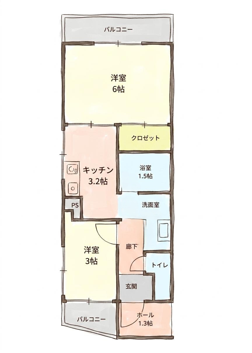 間取り：346000047892