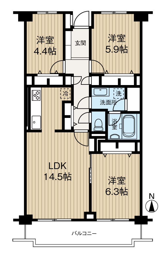 間取り：328000623144