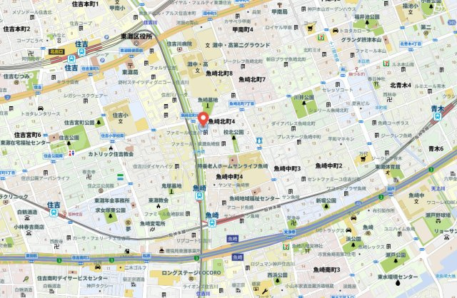 魚崎小学校まで徒歩5分でお子様の通学も安心です♪　