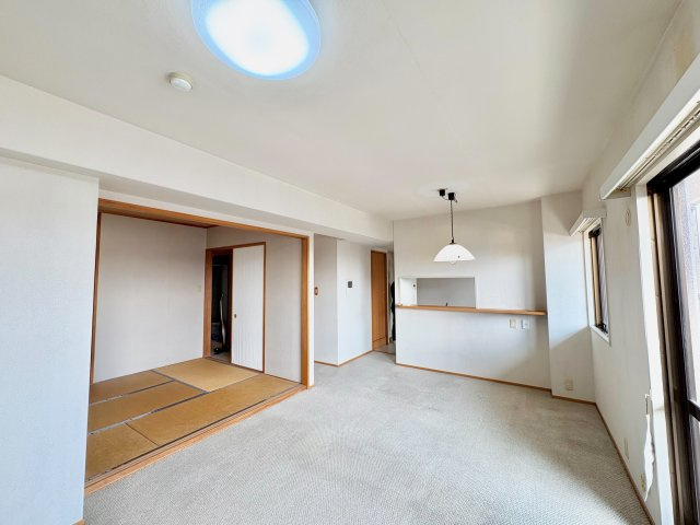 外からの視線を気にせず、ゆったりくつろげる空間です。