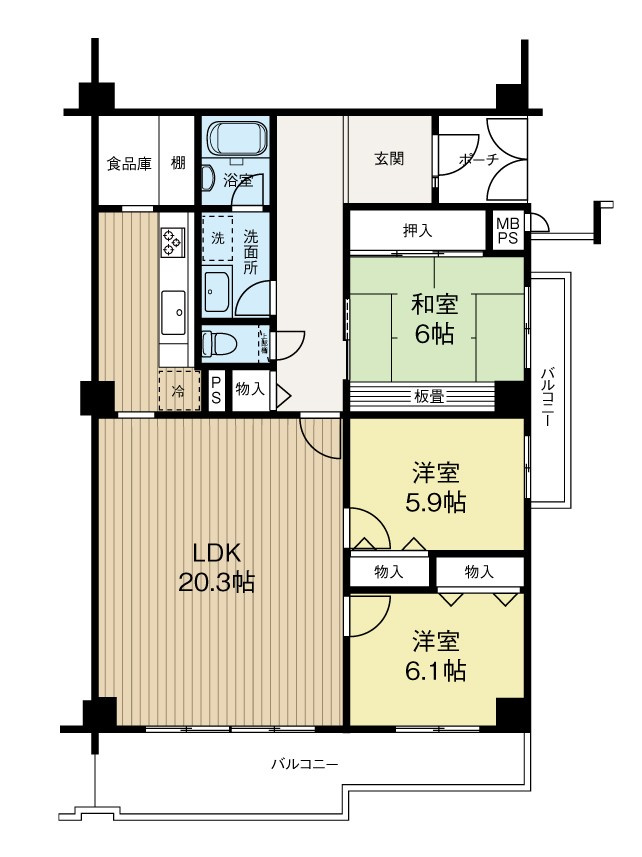 間取り：328000623188