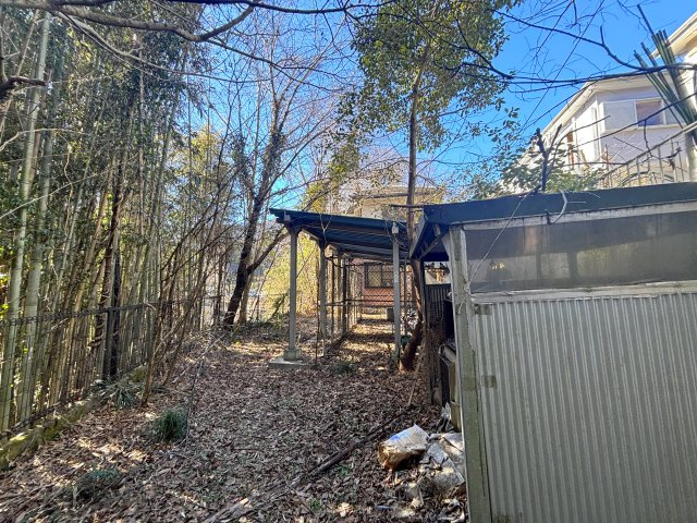 資材を置くスペースとしても十分な広さ！