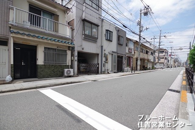 別角度からの前面道路です！