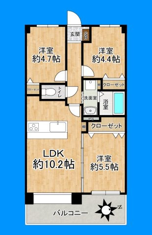 間取り：327002347875