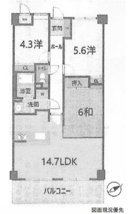 間取り：334000250037