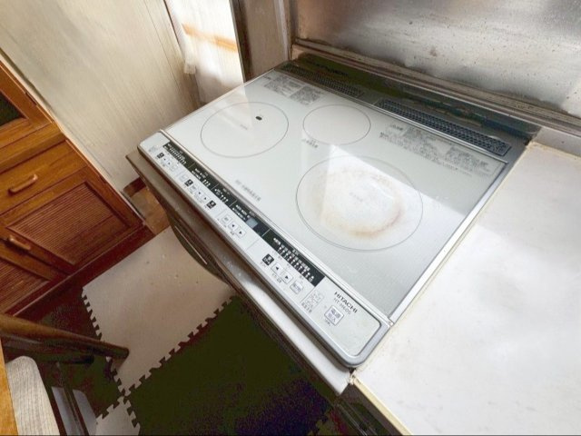 コンロはIHです！お料理捗る3口コンロ！