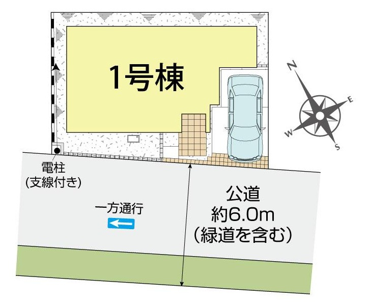 土地面積／78.56？（23.76坪）車庫1台