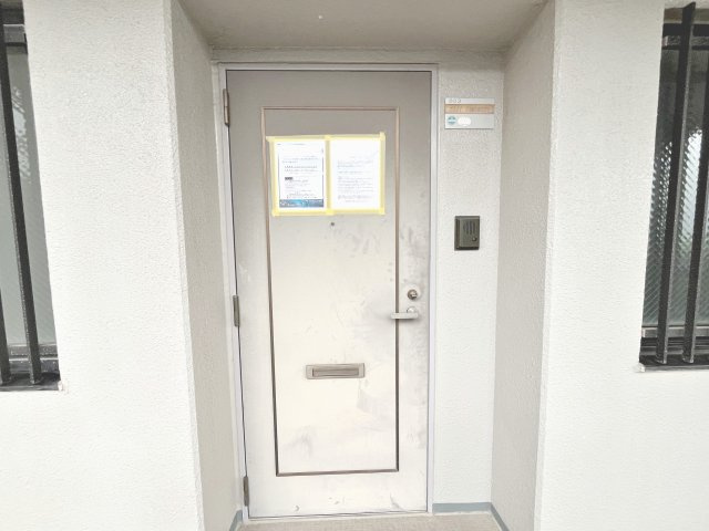 落ち着いた玄関です