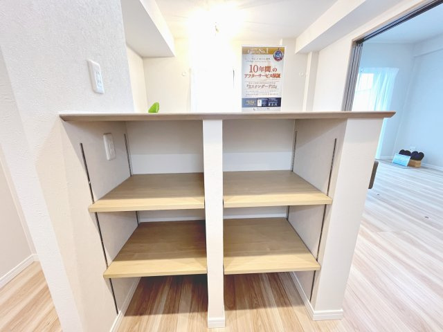 朝の身支度には欠かせない独立洗面化粧台