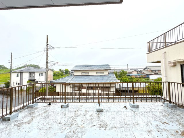 バルコニーからの眺望になります♪