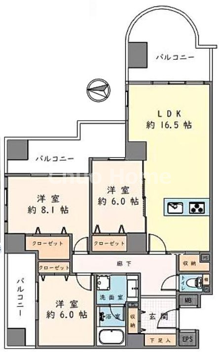 間取り：313004634791