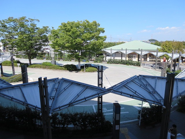 十日市場駅前の南口ターミナル