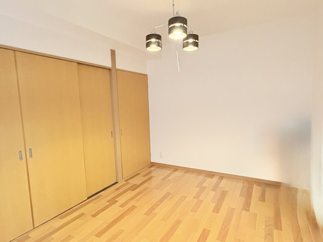 洋室はほぼ使われていない状態できれいです。