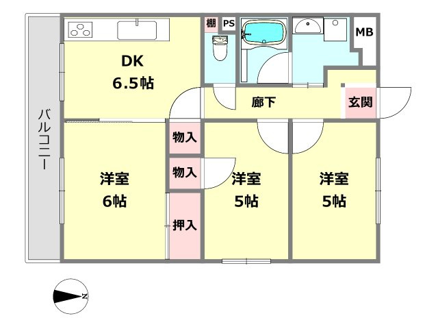 間取り：328000651628