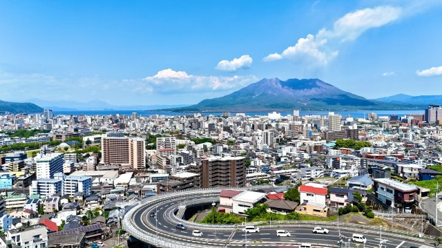 鹿児島を一望できる景色が一番の魅力です