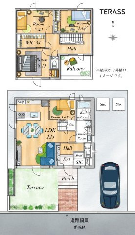 間取り：301000108641