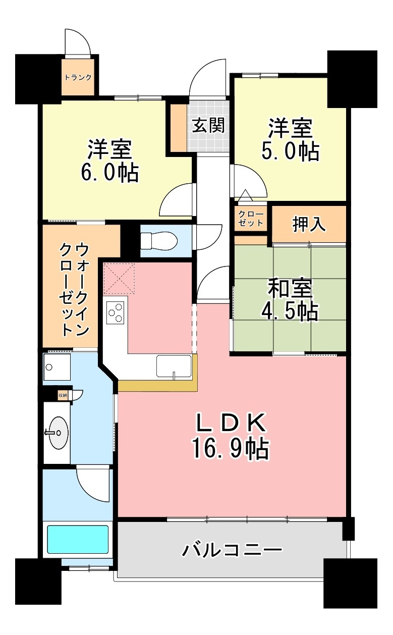 間取り：309000091445