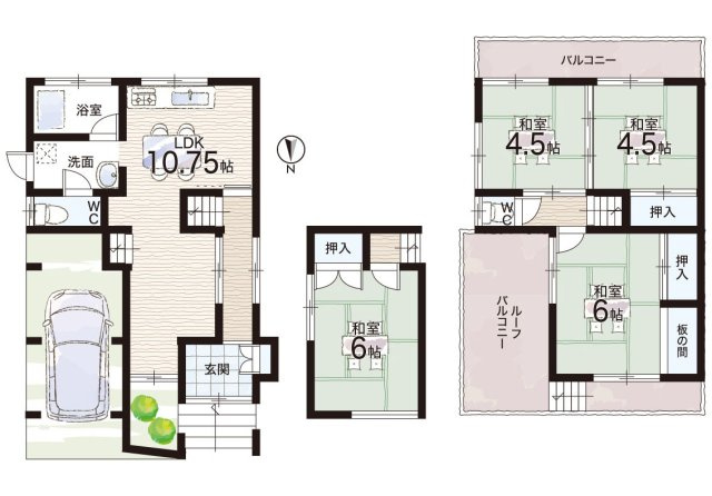 間取り：327001689926