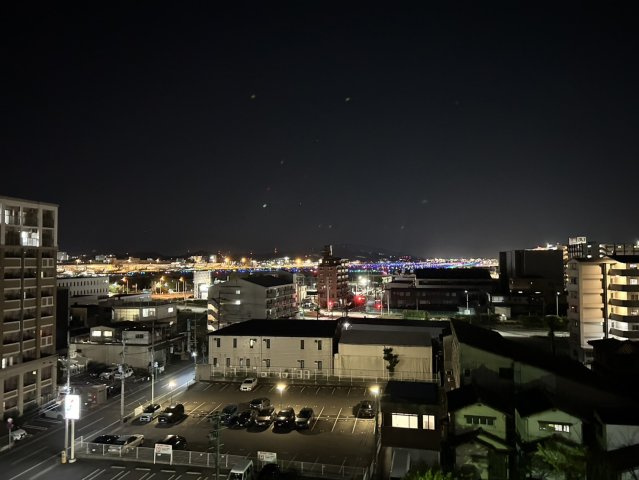 夜の夜景は綺麗です。