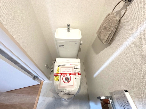 1号棟モデルハウス　1階と2階に完備されているので、朝の忙しい時間帯に困ることはありません。