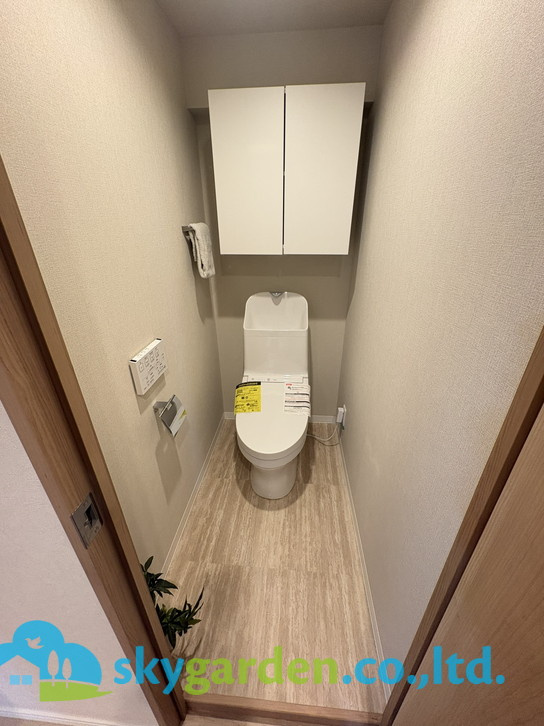 清潔感のあるトイレです