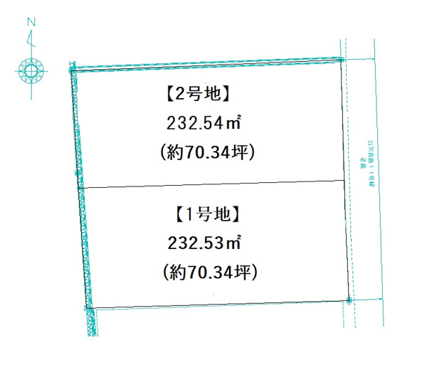 【熊西一丁目の間取り】
