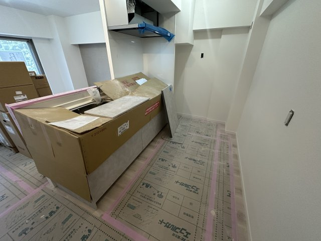 広々とした作業台はお料理の手際が良くなり自分時間も確保できますね。食洗器付きで片付け効率◎