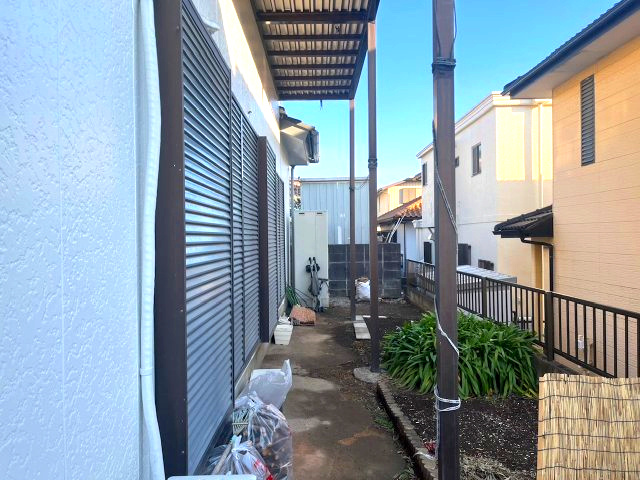 外壁、屋根塗装済み。