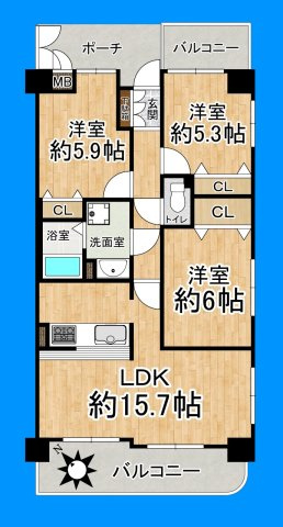 間取り：327002862994