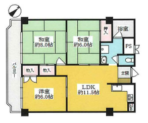 間取り：328000629102