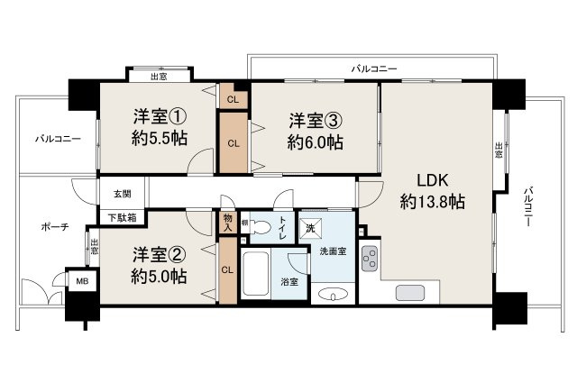間取り：327002337418