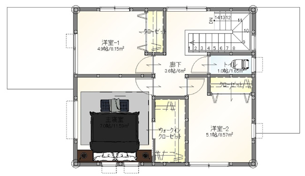 【社ノ木一丁目の間取り】
