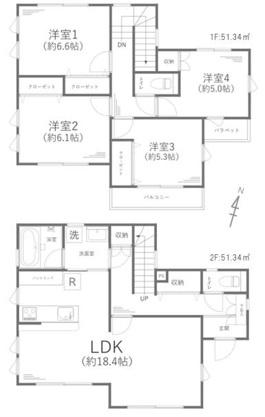 間取り：314002638885