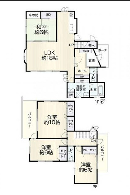 間取り：322000454854