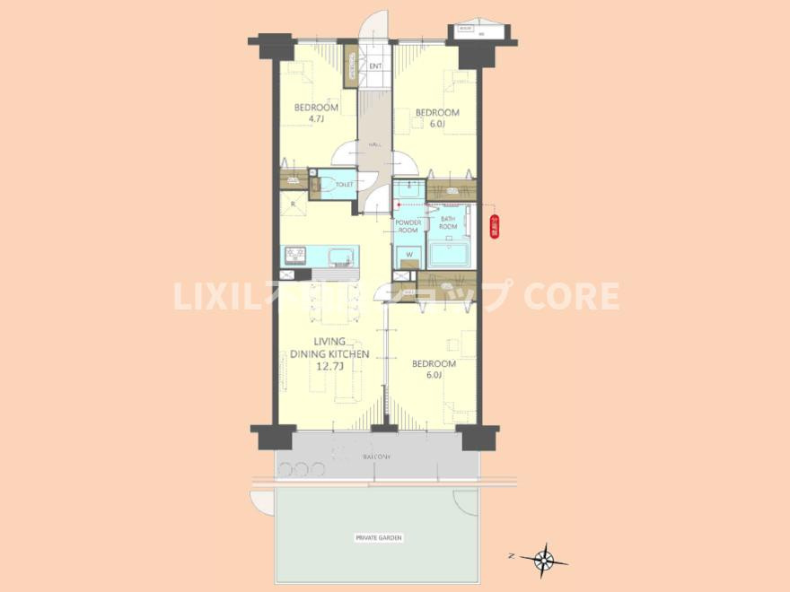 間取り：314002557563