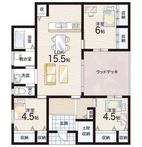 間取り：325000112296