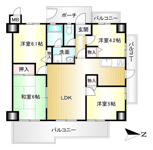 間取り：329000143894