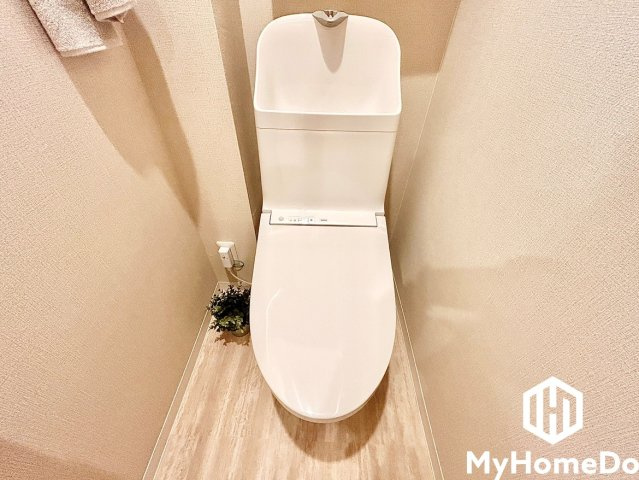 毎日使う場所だからこそ、快適さと清潔感にこだわったトイレ