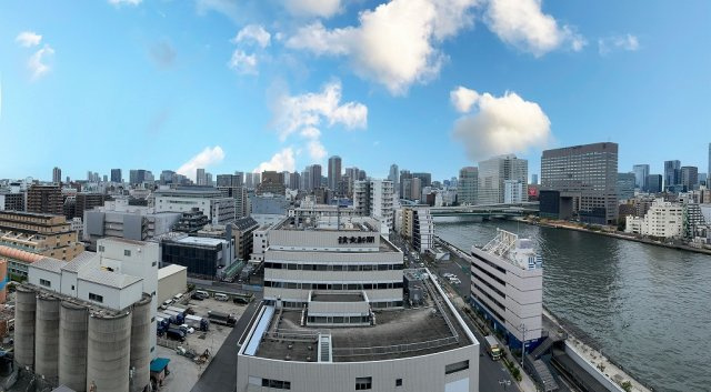 14階の高層階♪リバーサイドならではの開放感ある眺望をおたのしみいただけます♪