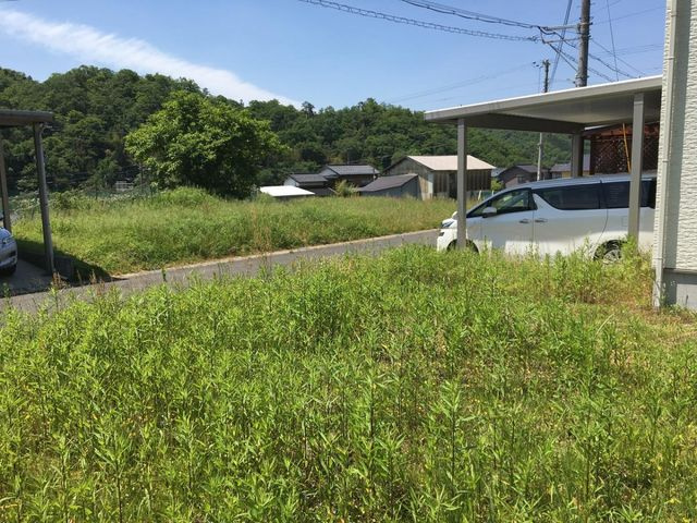 敷地中央からみた景色