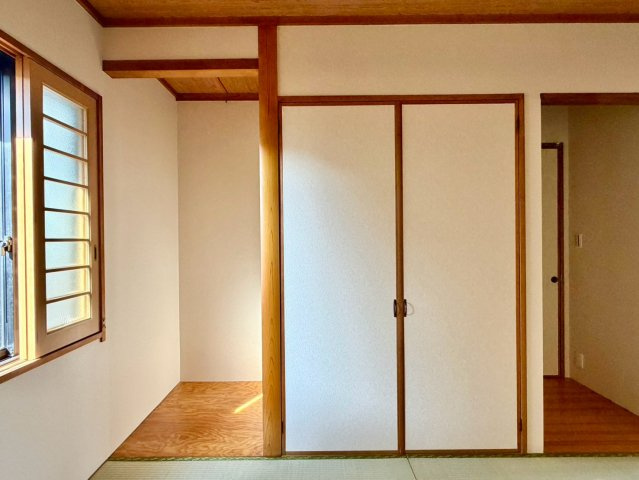 和室の収納部分