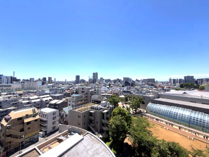 目の前に広がる抜け感のある開放的な眺望！陽光と心地よい風をたっぷり感じられるお部屋です。