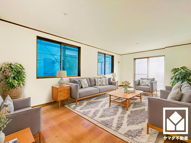 ※実写真と間取り図からCG再現した「空室リフォームイメージ」に家具などをCG合成しており、実際と異なります。