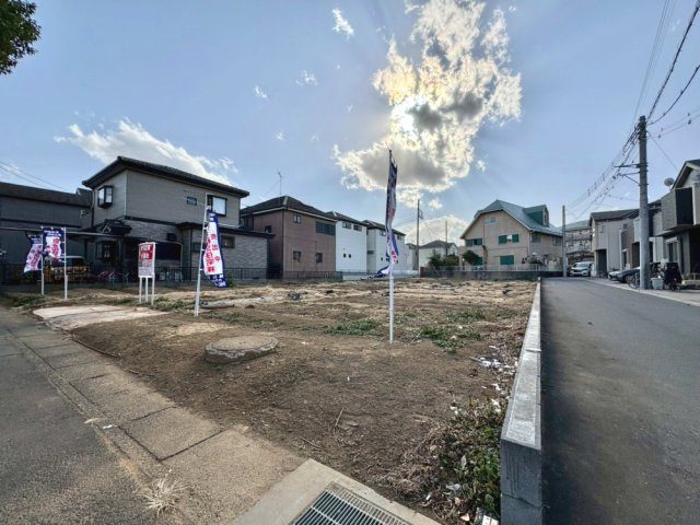■B区画　現地と合わせて当社施工現場のご見学も可能です！　■花田小学校まで徒歩4分(約270ｍ)・中央中学校まで徒歩14分（約1100ｍ）