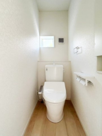 節水型のトイレです。