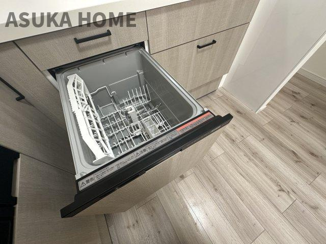 家事の時短にも役立つ食器洗浄乾燥機を標準装備。