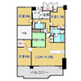 リヴェール富雄二番館の間取り
